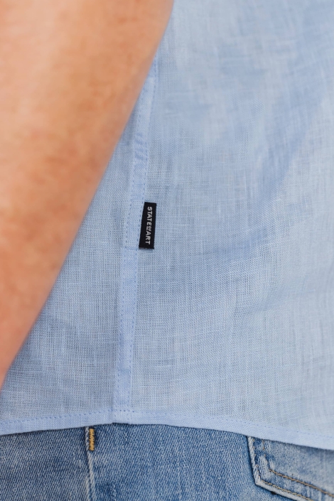 State of Art shirt ss plain linen